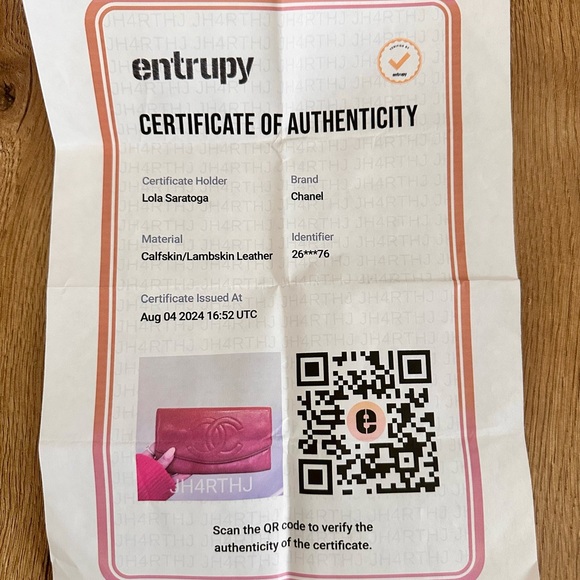 Designer CC Vintage Lambskin Double Flap Timeless Wallet Clutch Red - Picture 10 of 10